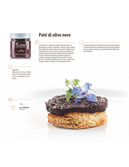 Patè di olive nere - I Contadini di Sapori Salento