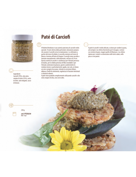 Patè di Carciofi I Contadini di Sapori Salento