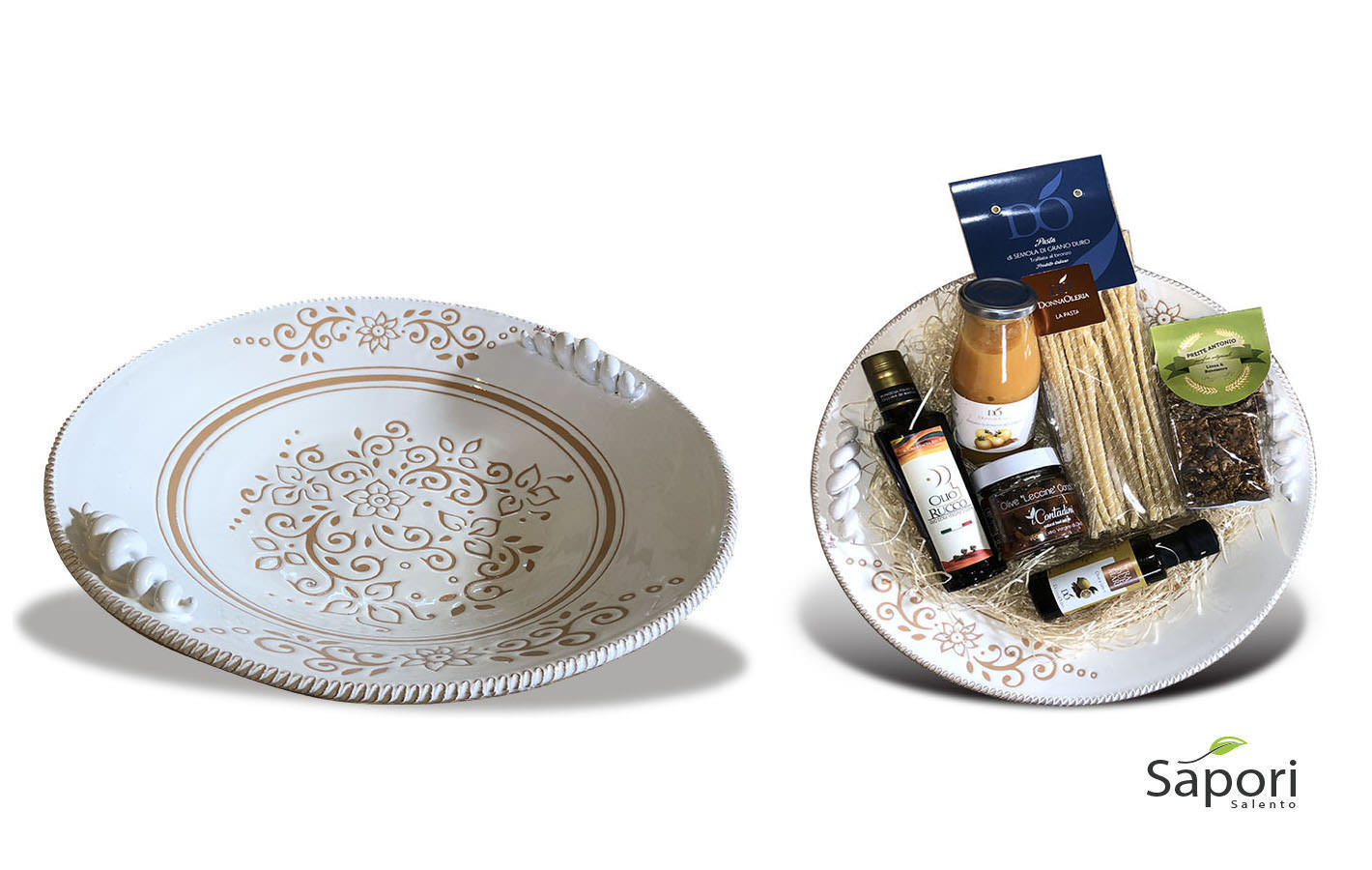 confezione regalo con centro tavola